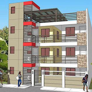 18 Apartment Block A Modern Apartment Block Philippines Realty